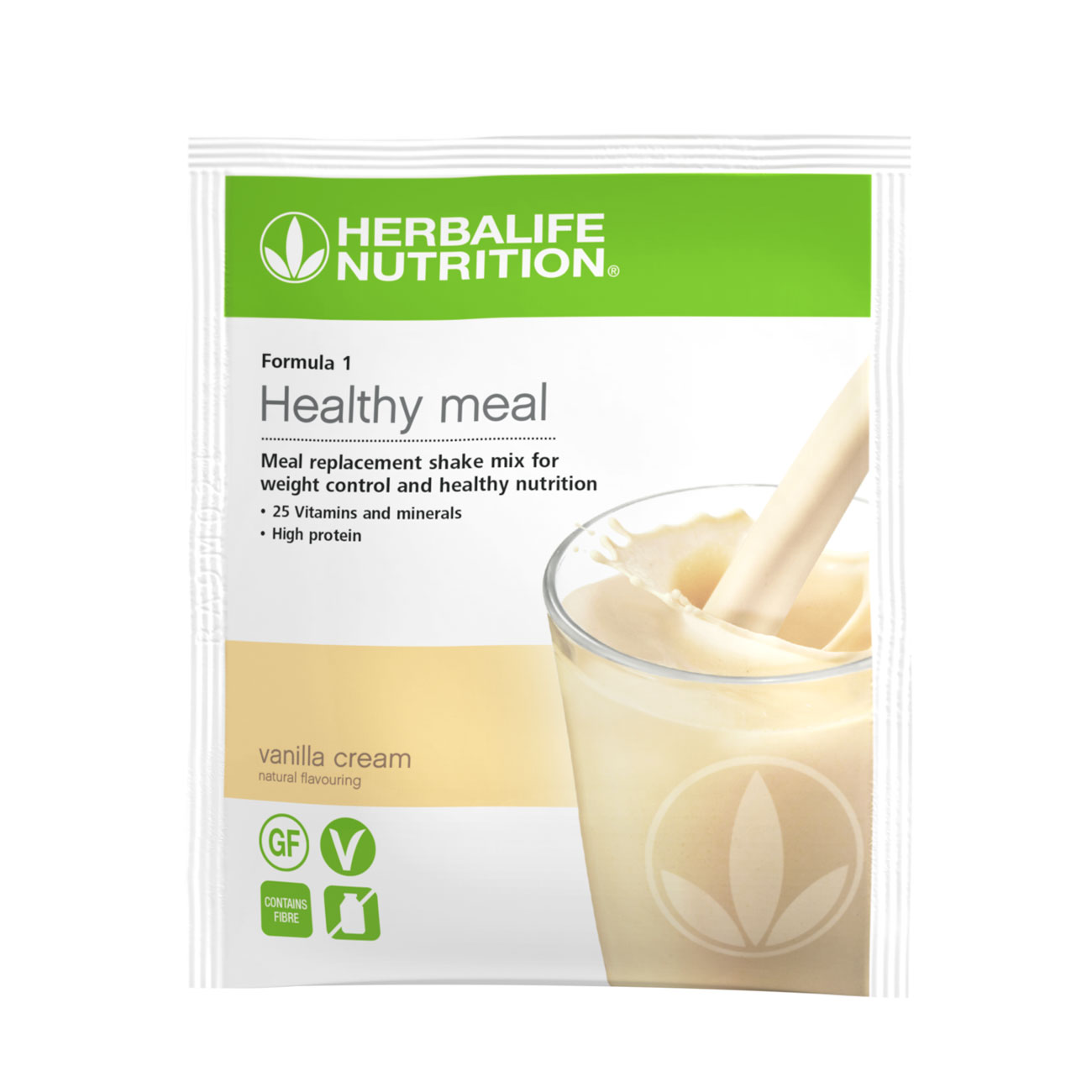Formula 1 Vanilla Cream 7 sachets | Herbalife Nutrition Malta